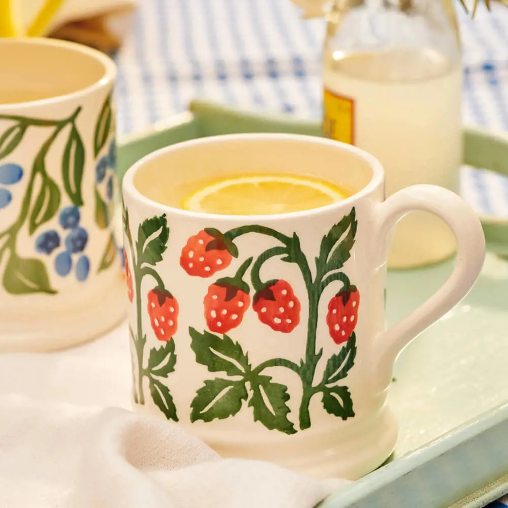 Emma Bridgewater Raspberries Half Pint Mug